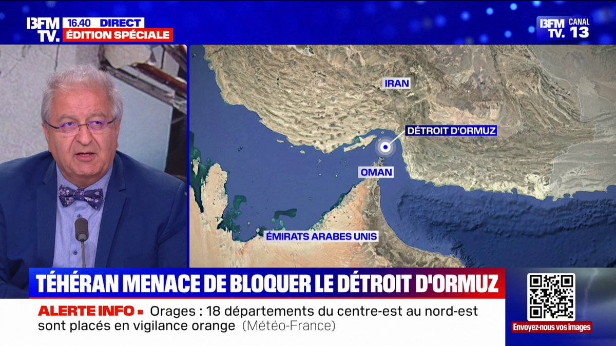 L’Iran menace de bloquer le détroit d’Ormuz : une escalade qui menacerait la paix mondiale